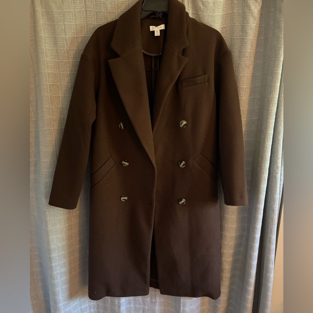 Brown Peacoat